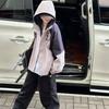 Chaqueta para Niña 2025 Nueva Elegante Moda Abrigo de Otoño para Niñas Mayores, Estudiantes de Secundaria, Atuendo de Otoño Súper Lindo