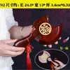 Colgante de Hacha de Madera de Durazno Pura Taishan para Inauguración de Casa, Mudanza, Matrimonio y Buena Fortuna, Adorno Decorativo para Sala de Estar del Hogar