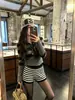 Novos Shorts de Lã Tricotada Versáteis Estilo Coreano para Outono e Primavera para Mulheres Petite Retos Largos Casuais Calças Suéter