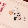 Llavero de Panda de Dibujos Animados Colgante de Acrílico Lindo para Bolsa Regalo de Vacaciones Llavero y Accesorios para Llaveros