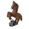 Adornos de Caballo de Paja Hechos a Mano con Temática de Bosque Regalo DIY Decoración Pony Hecho a Mano Creativo Tienda Cultural y Creativa Artículos de Exhibición