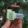 Bomba de Aire en Miniatura Nueva Motor DC 130 Bomba de Aire Pequeña DC3V 3.7V 5V Luz de Advertencia Batería Más de Dos Cilindros
