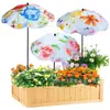 Sombrilla Popular Transfronteriza para Plantas de Amazon, Flor en Maceta, Sombrilla de Protección Solar, Aislada, Sombrilla de Protección para Plantas de Exterior en el Suelo