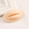 3D sólido silicone sólido falso lábio tatuagem lábio prática couro iniciantes prática molde 3D lábio molde cor da pele