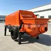 Bomba de Transporte de Concreto Bomba de Bombeo de Mortero para Agregados Finos Bomba Móvil de Transporte de Concreto para Obra
