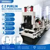 Máquina de Conformado por Rodillos de Acero Inoxidable en Forma de C Cz Equipo de Conformado Integrado Totalmente Automático Máquina de Conformado por Rodillos de Doblado en Frío