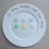 Nuevos accesorios de resina de pétalos puntiagudos de colores para proyectos de bricolaje: pegamento cremoso, fundas para teléfono, llaveros, zuecos y materiales para pulseras
