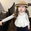 Conjunto de outono para meninas: colete e blusa básica, colete de botão doce e estiloso, calça de abóbora versátil e fashion, tendência estilo coreano