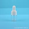En stock 5ml10ML botella de vidrio de muestra transparente marrón botella cuentagotas rafting embotellado de aceite esencial venta al por mayor
