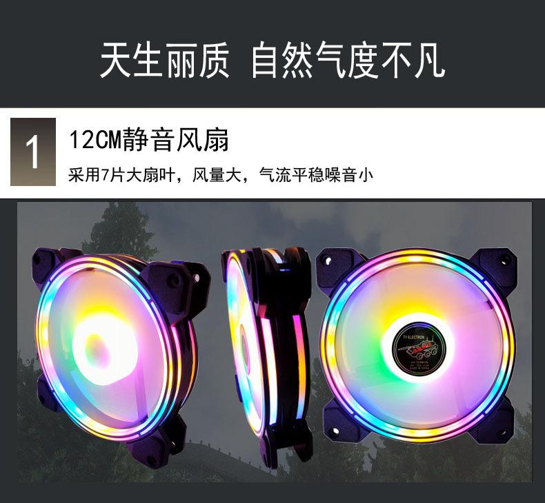 12025LED机箱风扇