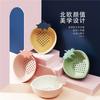 Cesta de drenagem de camada dupla Suprimentos de cozinha Lavagem de vegetais Amoy Vegetable Blue Hollow Fruit Basin Cesta de frutas domésticas Cesta de arroz de cozinha
