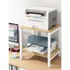 Soporte para Impresora A3 Estante de Almacenamiento para Escritorio de Oficina Estante de Almacenamiento de Múltiples Niveles de Pie para Fotocopiadora y Host de Computadora