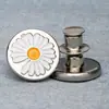 Atacado metal sem pregos fivela jeans calças cintura botão ajustável cintura removível artefato modelador de cintura fivela de cintura sem costura