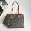 Bolso Tote Clásico Estampado Texturizado para Viajero, Bolso de Hombro Debajo del Brazo, Estilo Retro Europeo y Americano para Mujer, Nuevo de Moda 2026, Gran Capacidad