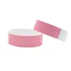 Pulseras desechables transfronterizas, pulseras para parques de atracciones infantiles, pulseras para festivales de música, pulseras de entrada a eventos, pulseras coloridas personalizadas