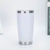 2026 Novo Copo de Gelo Portátil de Mão 20oz 30oz Grande Capacidade Copo de Aço Inoxidável de Camada Dupla com Isolamento a Vácuo com Gravação