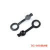 Soquete de alimentação DC-099 5.5*2.1/2.5mm rosqueado totalmente metálico interface de carregamento de alta corrente soquete fêmea