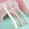 Recortador de cejas plegable para mujer, nuevo recortador de cejas seguro, recortador de cejas, recortador de cejas para principiantes, tres paquetes