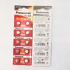 Pilas Botón Panasonic Lr44 Lr41 Lr1130 Lr43 para Reloj, Paquete de 10, Pilas de 1.5V, Nuevas en Stock