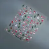 Novos adesivos de nail art em relevo com tema de Natal, adequados para vendas transfronteiriças na Europa e nos EUA, apresentando desenhos de Papai Noel, renas e flocos de neve em estilo cartoon para decoração de unhas