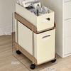 Estantería de almacenamiento móvil debajo de la mesa, para el hogar, para refrigerios, juguetes, libros, estantería de pie