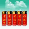 Nuevo Producto Marca de Hong Kong 936 A prueba de viento Encendedor de Punzón Directo Paquete Pintura Personalizado 936 Sentido Cóncavo y Convexo Todo Incluido Punzón Directo Venta al por Mayor