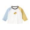 Camiseta de Manga Larga para Niño Vestido de Primavera para Bebé Ropa de Primavera para Niños Camiseta Base Primavera y Otoño Top para Bebé de Niña Dibujo Animado
