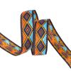 Cinta Jacquard de Poliéster de 2cm Geométrica Étnica Cinturón Decorativo Correa para Mochila Correa para Hombro Prenda Accesorios Hechos a Mano diy