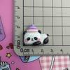 Scooter Cuentas Panda Lindo Dibujos Animados Resina Accesorios DIY Carcasa de Teléfono Horquilla Papelería Zapatos Accesorios Material