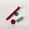 Accesorios para Pipa de Metal Aluminio Pipa para Fumar Boquilla Móvil para Cigarrillo 8029 Pipa Portátil de Resorte Pipa para Fumar