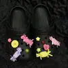 Zapatos de caramelo con agujeros de colores, joyería, hebilla de zapato dopamina, zapatos de estrella de colores, hebilla decorativa para zapatos, accesorios para zapatos con agujeros