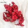 Flor artificial de casamento pássaro voador teto de casamento material de flor neve Home Hotel decoração flor falsa flor de seda atacado comércio exterior