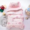Juego de Tres Piezas de Edredón de Algodón Puro Clase A para Jardín de Niños Juego de Seis Piezas de Ropa de Cama para Niños Ropa de Cama para Bebé para Siesta Ropa de Cama para Jardín de Niños