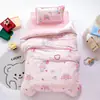 Edredom de Jardim de Infância Classe A Conjunto de Três Peças 100% Algodão Roupa de Cama para Soneca de Bebê Conjunto de Seis-Sete Peças Roupa de Cama Infantil para Entrar no Jardim de Infância