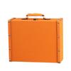 Maleta de Cuero Europea Caja de Almacenamiento Retro de Madera Maleta Anticuada Maleta de Atrezo para Fotografía Set de Maletas para Escaparate