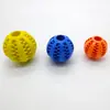 Juguetes para perros de comercio exterior no son fáciles de morder auto-entretenimiento para aliviar el aburrimiento molienda de dientes limpieza pelota TRP se puede esconder rompecabezas de comida pelota dispensadora