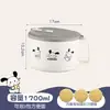 Xiaopa Perro Acero Inoxidable 304 Tazón para Fideos Instantáneos Gran Capacidad Escurridor para Fideos Instantáneos Lonchera para Dormitorio Estudiantil Regalo Venta al por Mayor