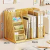 Estantería de escritorio Estante de almacenamiento para escritorio de oficina Escritorio de dormitorio Escritorio de estudio para niños Estante de almacenamiento para libros Estante de almacenamiento de mesa