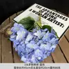 Diseño de Escena de Boda con Flores Artificiales Azules, Arreglo de Piso con Flores Falsas, Phalaenopsis, Tulipanes, Arreglo Floral Decorativo Suave