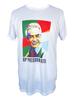 Explosões comércio exterior eleição presidencial camisa redonda pescoço camisa publicitária branco poliéster sublimação cabeça lote barato