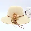 Novo Chapéu de Palha Feminino Chapéu de Praia para o Litoral Versátil Moda Chapéu de Sol de Verão Chapéu de Sol Proteção UV Chapéu de Sol
