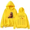 Moletom de Viagem Sabrina Carpenter Short N' Sweet Tamanho Europeu Transfronteiriço Unissex com Capuz Estampado Streetwear