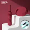 Guarda-chuva de 24 varetas personalizável com impressão de logotipo, totalmente automático dobrável, revestimento preto, para sol e chuva, presente corporativo, guarda-chuva promocional, atacado