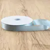 Cinta de Raso de Color Puro de 2.5cm Cinta de Poliéster 80 Yardas Ramo de Flores Paquete Cinta de Flores Cinta Cinta para Empaque de Pastel Lazo