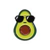 Medalla Fresca Nueva Transfronteriza de Aguacate Top Falda Jk Serie de Frutas de Dibujos Animados Broche Decorativo Fijo Joyería