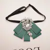 Péndulo de Diamante Original Corbata de Moño para Mujer, Cuello Floral Estilo Japonés, Camisa a Juego, Corbata de Moño, Accesorios de Boda, Broche Nuevo