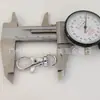 Hebilla de perro de aleación de zinc 4G de tres puntos hebilla de boca de pez de cola hebilla de cinta hebilla de langosta gancho de cadena para bolso colgante de joyería