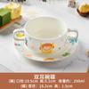 Louça Criativa de Porcelana Óssea Infantil Pratos Quadrados Louça de Cerâmica com Formas Simples para Casa Pratos Estilo Coreano