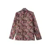 Venta Directa de Fábrica al por Mayor Chaqueta Acolchada de Algodón con Diseño de Flor de Pelo de Camello para Mujer en Otoño e Invierno para Personas de Mediana Edad y Mayores Chaqueta Acolchada de Algodón Floral Engrosada Ropa Acolchada de Algodón
