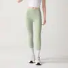 Calça de Yoga Feminina Cintura Alta Levanta Bumbum Cintura de Gel Pêssego Tamanho Grande Justa Calça Fitness Calça Esportiva de Micropressão Leggings para Corrida